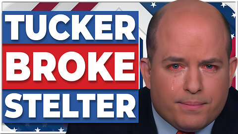 The Brian Stelter MELTDOWN: Tucker's Twitter Show BROKE the LEFTIST!