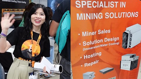 BitMars Booth From Mining Disrupt 2023! Asic Miners | Immersion Cooling Solutions | Asic Accessories