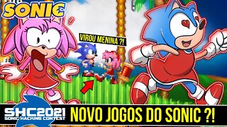 Sonic virou Menina ?! - os 12 Novos Jogos do Sonic 😵| Rk Play