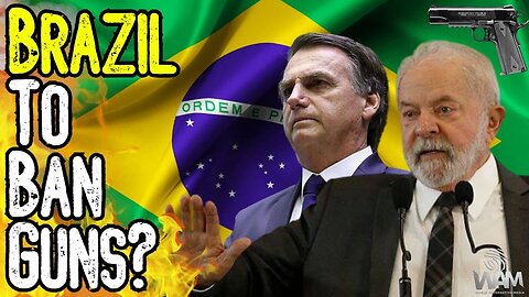 BRAZIL TO BAN GUNS? - Coup CONTINUES As Lula Inauguration DAYS AWAY!