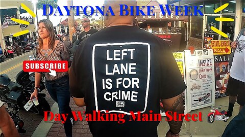Daytona Bike Week 2023 | Day Walking Sunday | Main Street