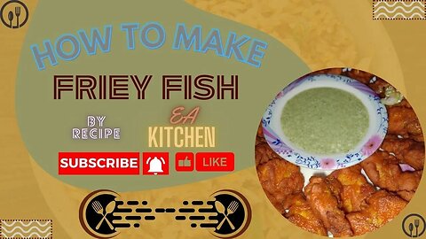 Fish fry | finger fish fry recipe | Famous food dish | Ea 2 kitchen