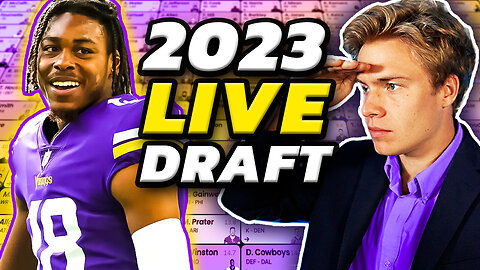 A Live 2023 Fantasy Football Mock Draft!