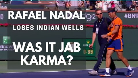 The Jab takes out tennis star, Rafael Nadal.