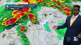 WMAR-2 News Patrick Pete's Wednesday evening weather