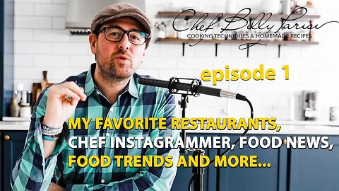 Episode 1 Food Podcast, My Favorite Restaurant, Chef, Food News, Food Trends and more