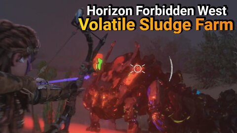 Horizon Forbidden West - Volatile Sludge Farm (Tips)