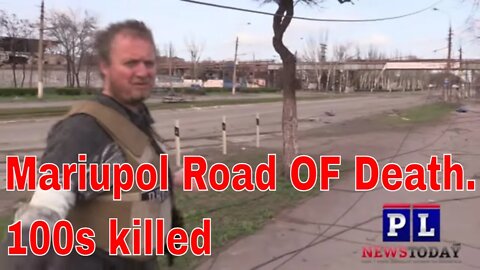 Mariupol Road Of Death "Ilicha" (EXTREMELY GRAPHIC 18+)