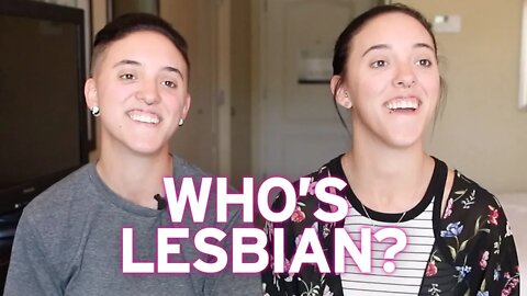 Guess The Lesbian Twin! (You'll Be Wrong)