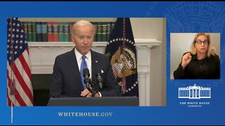 LIVE: President Biden Delivering Remarks on the Federal Response to Hurricane Ian...