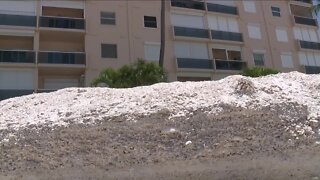 Erosion threatening some beachside condos on Estero Island