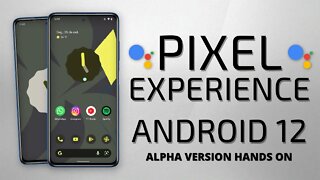PIXEL EXPERIENCE COM ANDROID 12 | Hands On | Pixel 6 interface, Pixel 6 Wallpapers e MAIS!