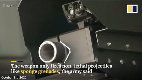 ISRAEL | Israel Installs AI Powered Gun at the West bank Checkpoint