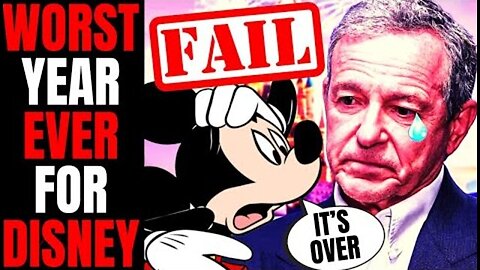 WOKE DISNEY JUST HAD IT'S WORST YEAR OF ALL TIME | 2023 WAS A DISASTER FOR BOB IGER AND DISNEY