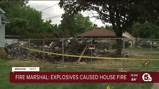 Probable cause of Garfield Heights home explosion was homemade explosives