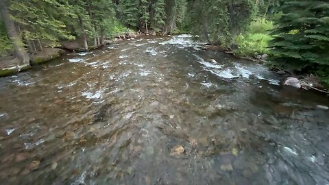 Gore Creek in Vail, Colorado July 13th, 2023