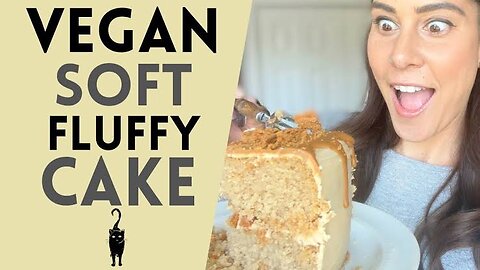 My DELICIOUS & MOIST Vegan Birthday Cake Recipe - BEGINNER vegan cake without eggs #2023