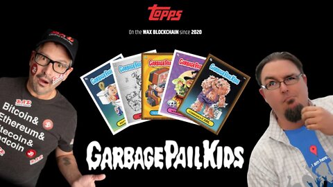 Topps' Garbage Pail Kids make historic blockchain debut on WAX