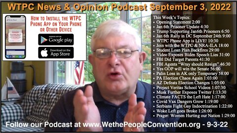 We the People Convention News & Opinion 9-3-22