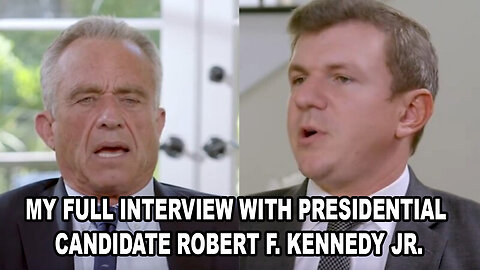 My Full Interview with Presidential Candidate Robert F. Kennedy Jr.