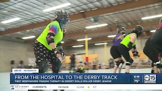 Local roller derby league serves as therapy on the track
