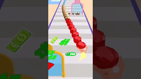gem run gem stack run #shorts #satisfying #mobilegame @Dailyclips892 oggy and jack