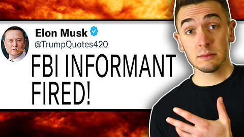 Elon Fires FBI Mole (Twittergate Insanity)