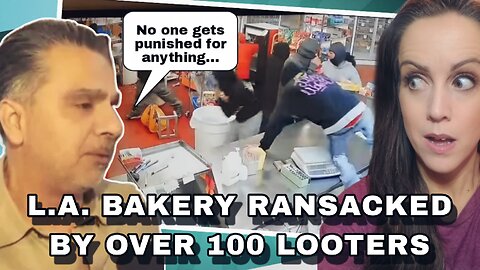 L.A. Bakery RANSACKED || Over $70K in DAMAGE || Soft on Crime Policies are RUINING Our Cities
