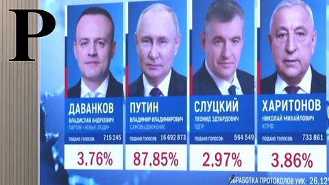 Putin gains huge lead in Russia’s presidential election