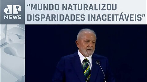 Lula: “Conta do clima chegou primeiro aos mais pobres”