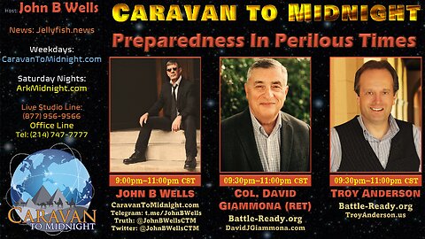 Preparedness in Perilous Times - John B Wells LIVE