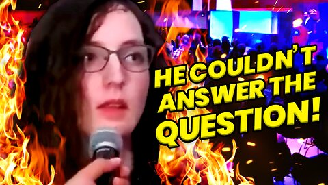 Trans Gets EMBARRASSED! Couldn’t Answer This SIMPLE Question!!!