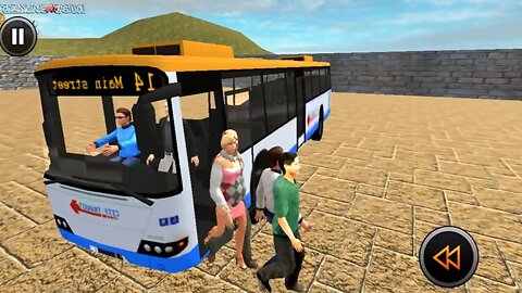 Uphill Offroad Bus Driving Simulator - Android GamePlay