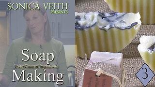 Soap Making - 3 - Charcoal Soap by Sonica Veith