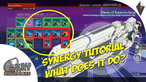 No Man's Sky 1.03 | Synergy Tutorial, What it Does, How it Works | Tips + Tricks | PC Gameplay