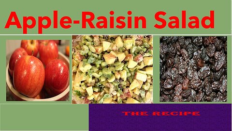 Apple-Raisin Salad Reports