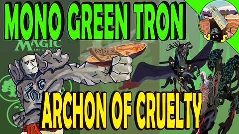 Mono Green Tron Testing Inscribed Tablet VS Archon of Cruelty｜The Salt ｜Magic The Gathering Online Modern League Match