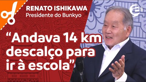 Renato Ishikawa: Andava 14 km descalço para ir à escola