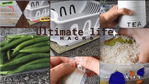 Clever Life Hacks || Cleaning Tips and Tricks || Kitchen Hacks ||Tried and Tested 👏