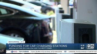 Arizona to add more electric vehicle charging stations