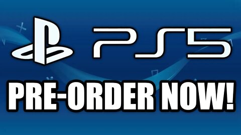 Pre-Order The PS5 Now...For $1000