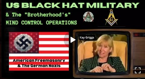 Kay Griggs on BLACKHAT MILITARY & THE BROTHERHOOD's MIND CONTROL OPERATIONS