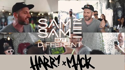 ROCKET REACTS to Harry Mack Same Same But Different Merch Tent Freestyle