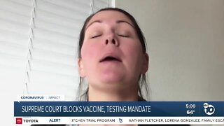 Supreme Court blocks vaccine-or-test mandate
