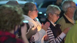 Vigil held at Boise Towne Square Thursday night
