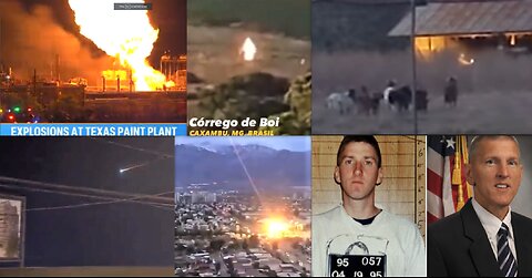 TEXAS PLANT EXPLOSION*GLOWING ENTITIES CAUGHT ON PHOTOS*METEORITE CHANGES COURSE*LIONSGATE*BLUEBEAM*