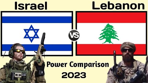 Israel vs Lebanon military power comparison 2023 | Lebanon vs Israel military | world military power
