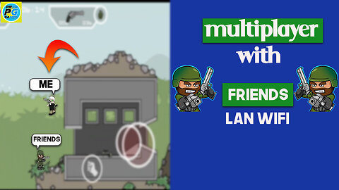How to play mini militia with friends on Lan Wifi | play mini militia with friends on hotspot.