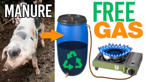 How To Make Free Gas At Home | Free Butane - Propane Gas | Liberty BioGas