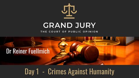 Day 1 Grand Jury Proceedings | Greatest Crime Against Humanity Ever!